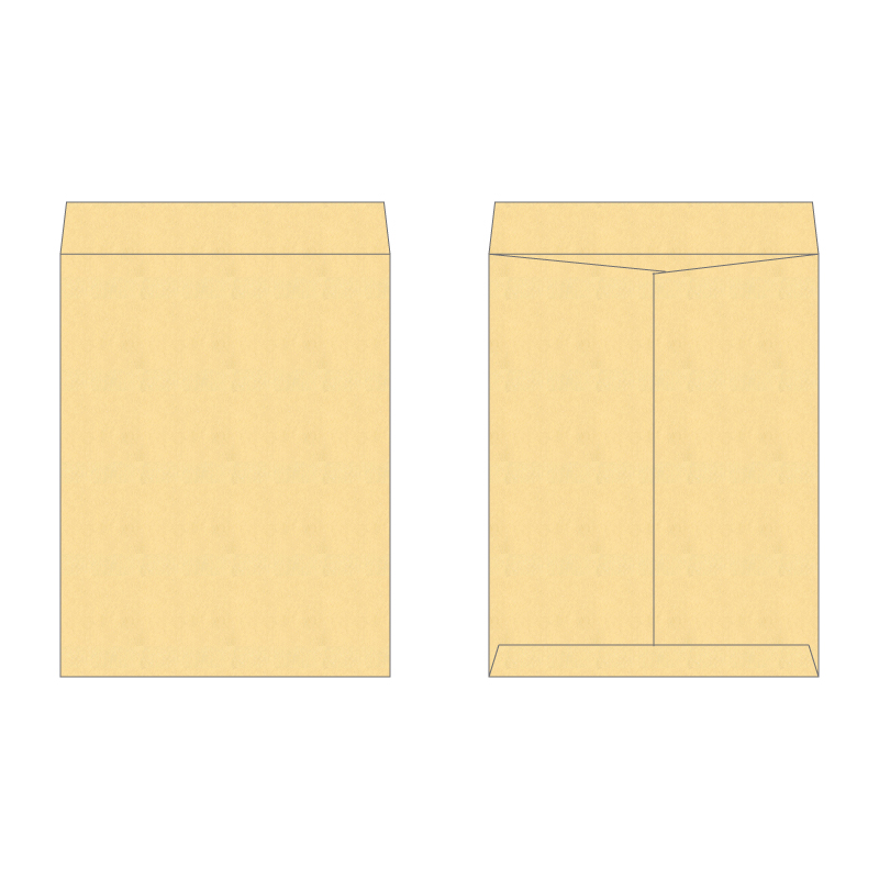 角3封筒 クラフト100g/1色刷り