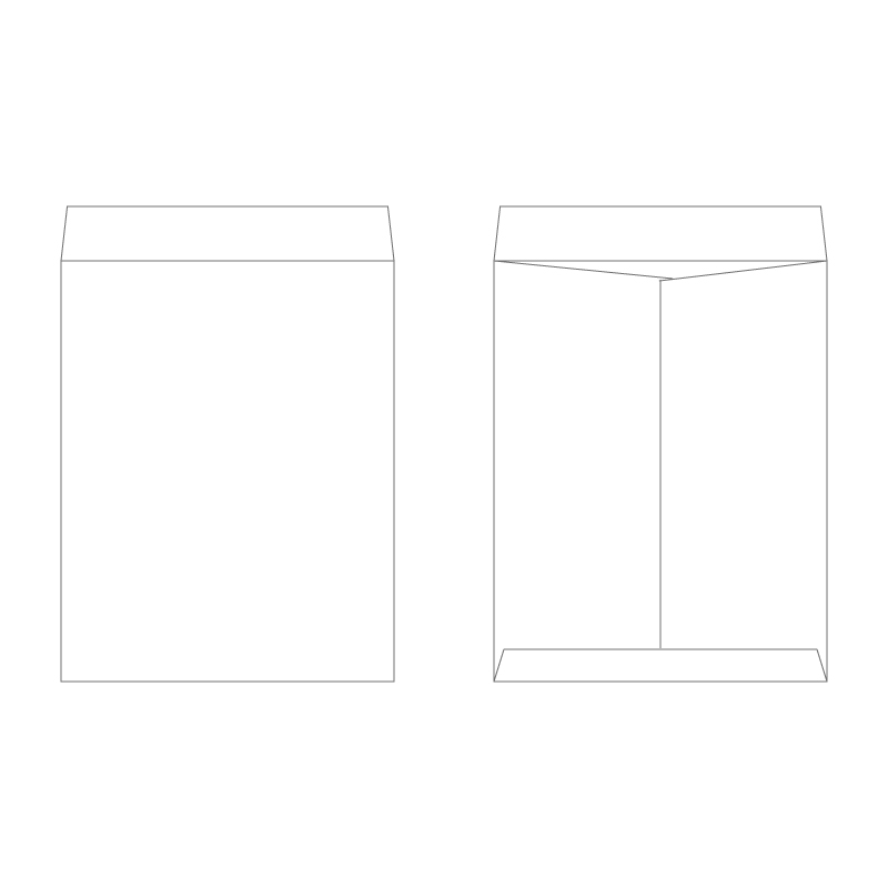 角5封筒 ケント80g/1色刷り