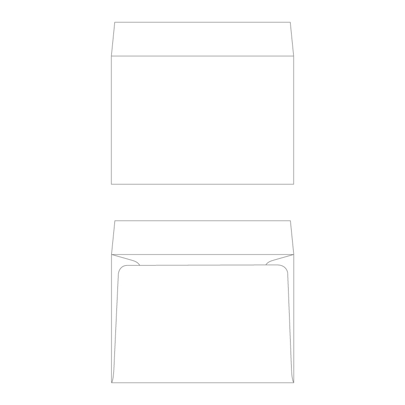 洋2封筒 ケント100g/1色刷り｜スピード封筒館