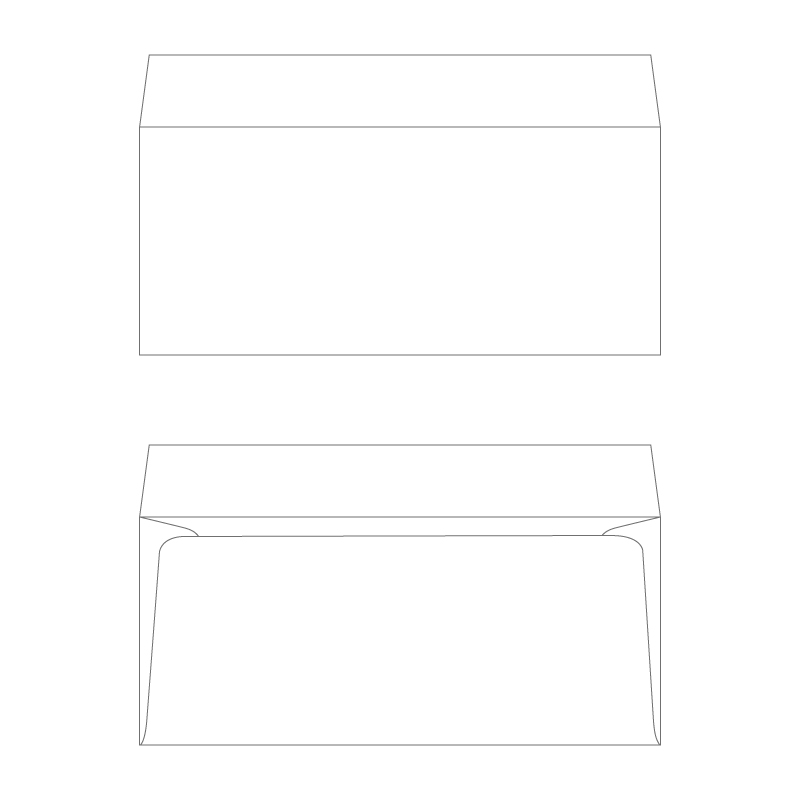 洋5封筒 ケント100g／1色刷り